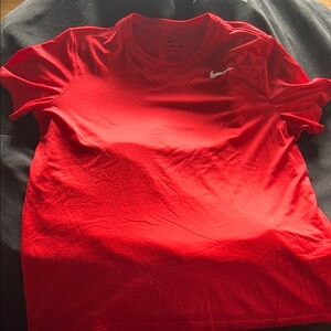 Nike Men's Bright Red Short Sleeve Tee